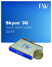 FW Skyus 3G Sprint Quick Start Manual