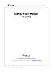 Wiznet WizFi630-EVB User Manual