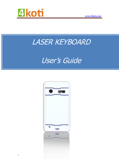 4koti LASER KEYBOARD User Manual