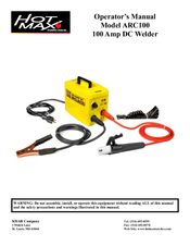 Hot Max ARC200 Operator's Manual
