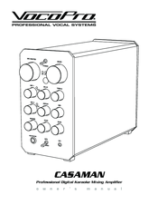 VocoPro CASAMAN Owner's Manual