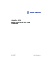 Hirschmann BAT54M Installation Manual