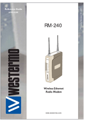 Westermo RM-240 Reference Manual
