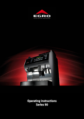 Egro 9031 Operating Instructions Manual