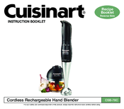 Cuisinart CSB-78C Instruction Booklet