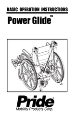 Pride Mobility Power Glide Basic Operation Instructions