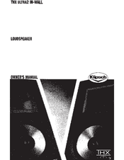 Klipsch THX ULTRA2 Owner's Manual