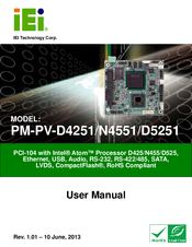 IEI Technology PM-PV-D5251 User Manual