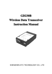 Shenzhen GD230B Instruction Manual