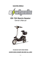 ELECTRIC WHEELS EW-700 Owner's Manual