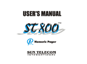 Sun Telecom st800 User Manual