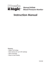 Physio Logic Manual InflateBlood Pressure Monitor Instruction Manual