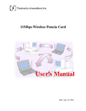 Teletronics International 11Mbps Wireless Pcmcia Card User Manual
