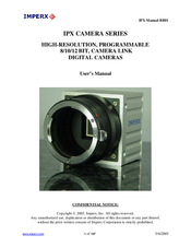 Imperx IPX CAMERA SERIES User Manual