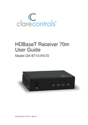 Clare Controls CM-BT10-RX70 User Manual