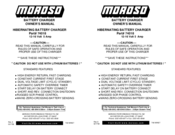 Moroso 74018 Owner's Manual