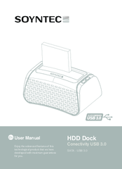 Soyntec HDD Dock SATA - USB 3.0 User Manual