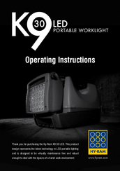 Hy-Ram K9 30 LED Operating Instructions Manual