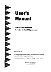 Intel i915PL User Manual