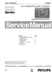 Philips S42AX-XB01 Service Manual