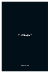 Sonus Faber Speakers Owner's Manual