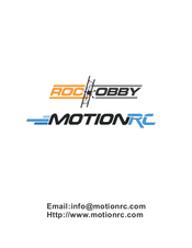 Roc Hobby MotionRC SWIFT Operating Manual