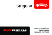 RIEJU tango 50 Owner's Manual