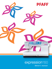 Pfaff expression 150 Owner's Manual