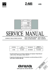 Aiwa Z-A85 Service Manual
