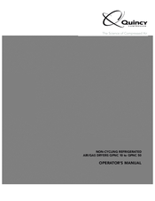 Quincy Compressor QPNC 30 Operator's Manual