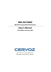 Cervoz MEC-SAT-M002 User Manual
