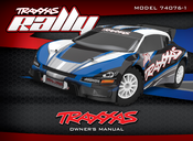 Traxxas Rally 74076-1 Owner's Manual