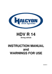Halcyon HDV R 14 Instruction Manual