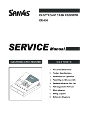Sam4s ER-150 Service Manual