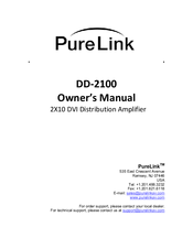 PureLink DD-2100 Owner's Manual
