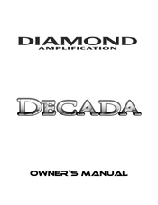 Diamond Decada Owner's Manual