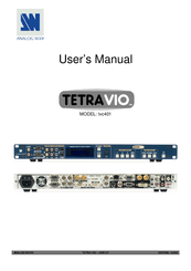 Analog way TetraVio tvc401 User Manual