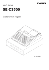 Casio SE-C3500 User Manual