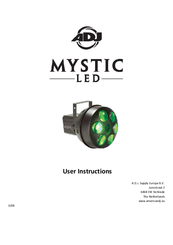 ADJ Mystic Led User Instructions