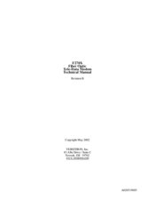 VERSITRON F2702 Technical Manual