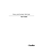 Farallon Ethernet ISA Card User Manual
