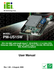 IEI Technology PM-US15W User Manual