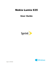 Nokia Sprint Lumia 635 User Manual