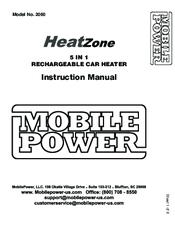 Mobile Power HeatZone 2060 Instruction Manual