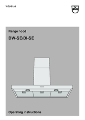V-ZUG DI-SE12 077 Operating Instructions Manual