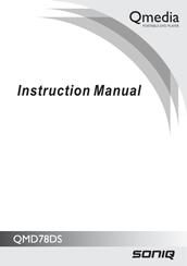 SONIQ QMD78DS Qmedia Instruction Manual
