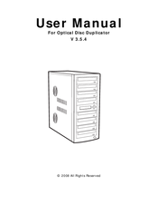 Copytrax Optical Disc Duplicator User Manual