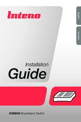 Inteno XG6846 Installation Manual