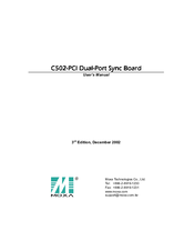 Moxa Technologies C502 User Manual