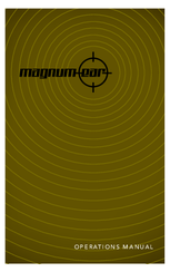Magnum Ear hearing protection instrument Operation Manual